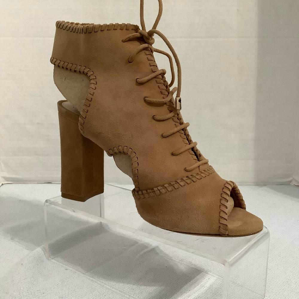 Alexandre Birman Tan Suede heels Sandals 5.5